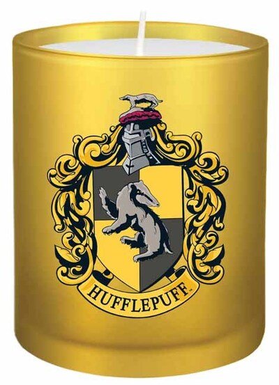 Harry Potter: Hufflepuff Glass Votive Candle - Luminaries - Insight Editions - Boeken - Insight Editions - 9781682984956 - 1 oktober 2019