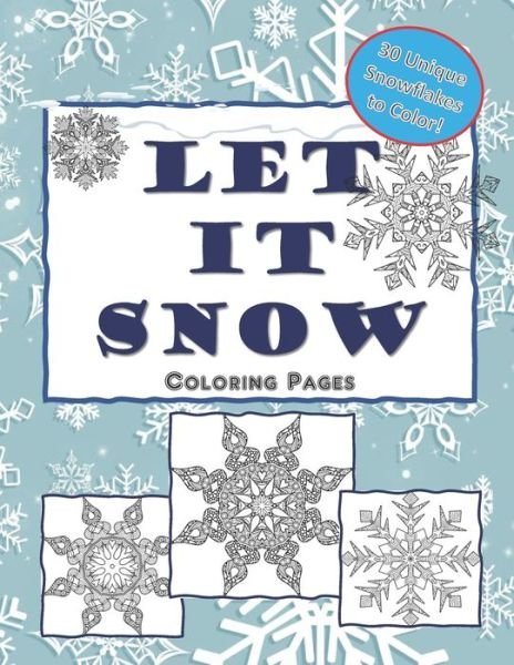 Cover for Pammy's Place · Let It Snow Coloring Pages (Paperback Bog) (2019)