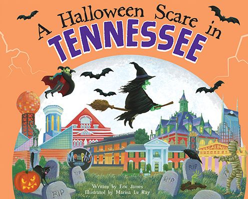 Cover for Eric James · A Halloween Scare in Tennessee (Hardcover Book) (2021)