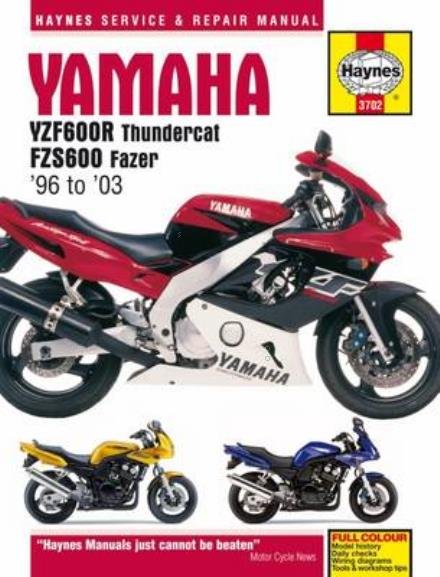 Cover for Haynes Publishing · Yamaha YZF600R Thundercat &amp; FZS600 Fazer (96 - 03) Haynes Repair Manual (Pocketbok) (2015)