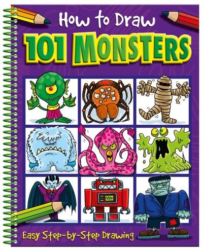 Cover for Imagine That · How to Draw 101 Monsters (Book) (2022)