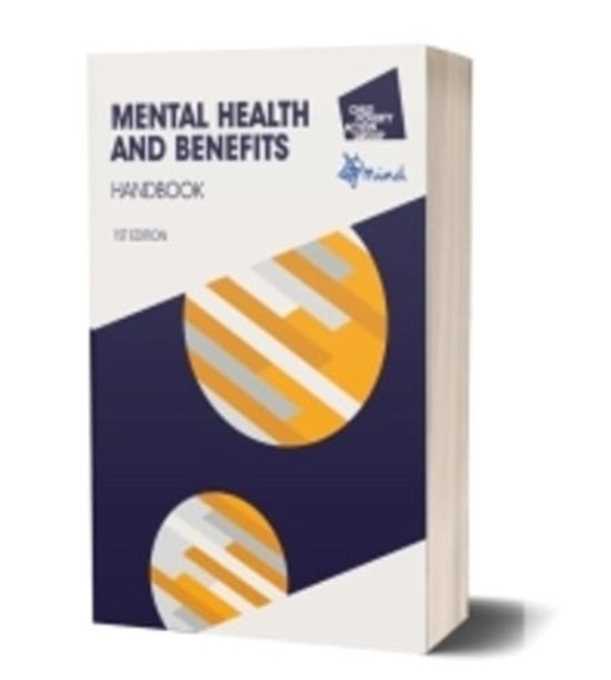Mental Health and Benefits Handbook, 1st edition 2023 - Mental Health and Benefits Handbook, 1st edition 2023 - Cpag - Books - CPAG - 9781910715956 - July 1, 2023