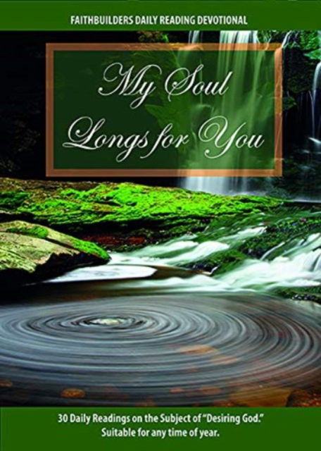 Cover for Mathew Bartlett · My Soul Longs for You (Paperback Book) (2018)