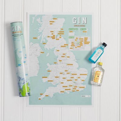 Gin Collect and Scratch Print - Maps International - Books - Maps International Ltd - 9781912203956 - May 15, 2017