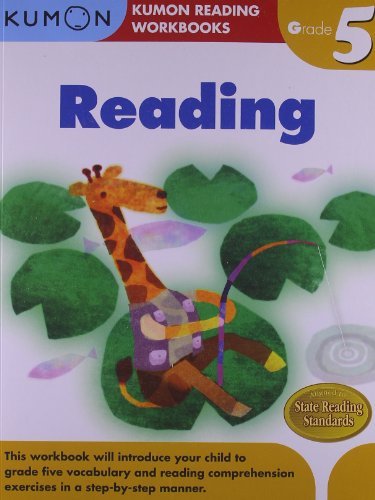 Cover for Kumon · Grade 5 Reading (Taschenbuch) [Workbook edition] (2010)