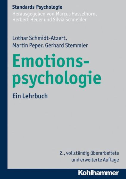 Cover for L. Schmidt-Atzert · Emotionspsychologie (Book) [German, 2 edition] (2014)