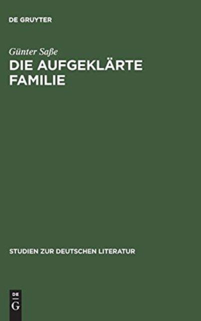 Cover for Gu?nter Sasse · Die aufgekla?rte Familie (Book) (1988)