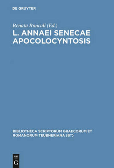 Cover for Seneca · Apocolocyntosis (Buch) (1990)