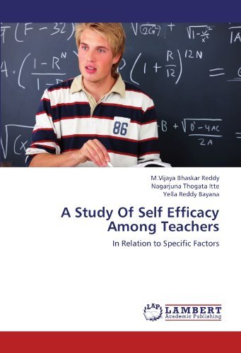 Cover for Yella Reddy Bayana · A Study of Self Efficacy Among Teachers: in Relation to Specific Factors (Paperback Bog) (2012)