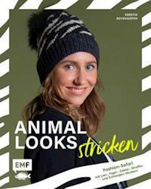 Cover for Kerstin Bovensiepen · Animal Looks stricken - Fashion-Safari mit Kleidung, Tüchern und mehr (Hardcover Book) (2021)