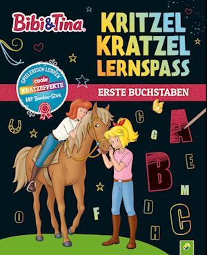 Bibi & Tina Kritzel-Kratzel-Lernspaß: Erste Buchstaben -  - Kirjat - Schwager & Steinlein - 9783849941956 - torstai 15. joulukuuta 2022