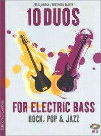 10 Duos for Electric Bass - Felix Janosa - Books - Hug & Co - 9783905847956 - February 1, 2016