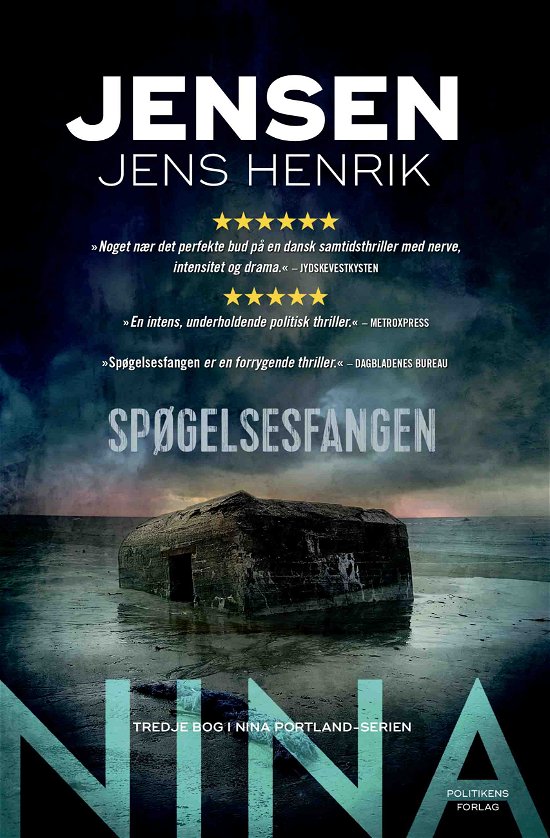 Cover for Jens Henrik Jensen · Nina Portland-serien: Spøgelsesfangen (Paperback Book) [6th edition] (2022)