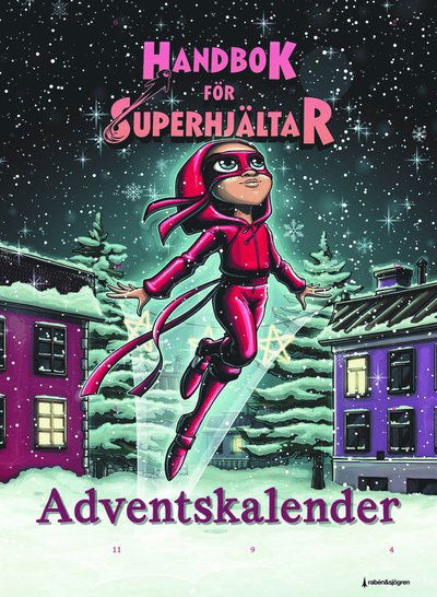 Cover for Agnes Våhlund Elias Våhlund · Handbok för superhjältar - Adventskalender (MERCH) (2019)