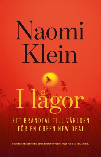 I lågor : ett brandtal till världen för en Green New Deal - Naomi Klein - Books - Ordfront Förlag - 9789177750956 - February 25, 2020