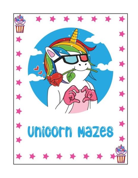 Cover for Donfrancisco Inc · Unicorn Mazes: Unicorn Mazes Book (Paperback Book) (2021)