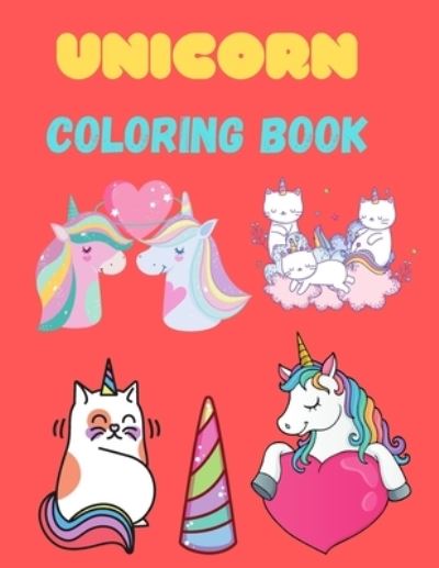 Cover for Humzé Hd · Unicorn Coloring Book (Paperback Book) (2020)