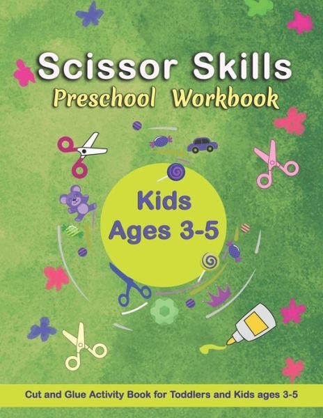 Cover for Jub Contemporary Kid Books · Scissor Skills Preschool Workbook (Pocketbok) (2020)