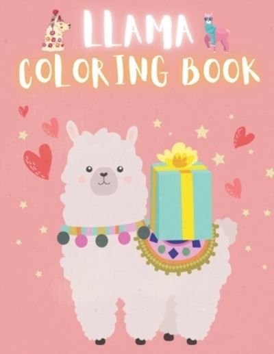 Cover for To The Point · Llama Coloring Book (Paperback Bog) (2020)