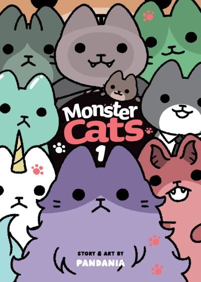 Cover for Pandania · Monster Cats Vol. 1 - Monster Cats (Paperback Book) (2024)