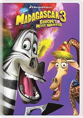 Cover for Madagascar 3: Europe's Most Wanted (DVD) (2018)