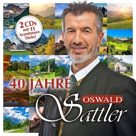 Cover for Oswald Sattler · 40 Jahre (CD) (2023)