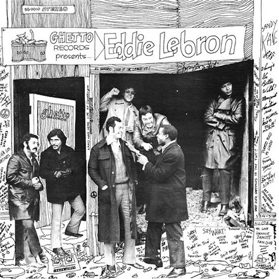 Cover for Eddie Lebron · Ghetto Records Presents... (LP) (2023)