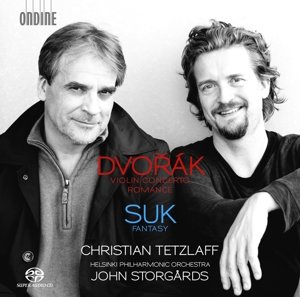 Cover for Tetzlaffhelsinki Postorgards · Dvoraksukviolin Concertoromance (CD) (2016)