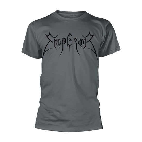 Cover for Emperor · Logo Shield (T-shirt) [size M] [Grey edition] (2020)