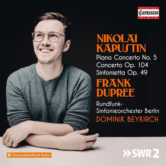 Cover for Frank Dupree · Kapustin: Piano Concerto No. 5 - Concerto, Op. 104 - Sinfonietta, Op. 49 (CD) (2023)