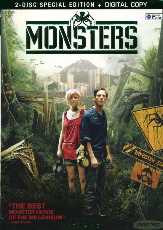 Cover for Monsters DVD (DVD) (2011)