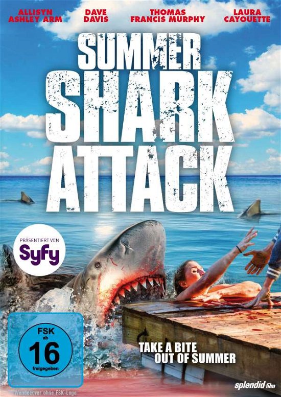 Cover for Armallison Ashley / davisdave / cayouettelaura · Summer Shark Attack (DVD) (2017)