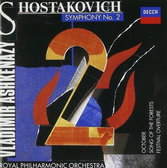 Cover for Vladimir Ashkenazy · Shostakovich: Song Of The Forests (CD) (2010)