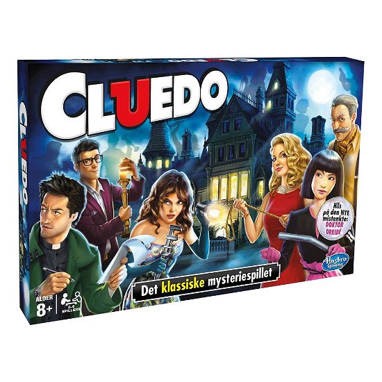 Cluedo DK -  - Lautapelit -  - 5010993334957 - keskiviikko 2. joulukuuta 2015