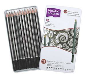 DERWENT Academy Sketching Bleistift-Set B, H, HB, - Derwent - Merchandise -  - 5028252269957 - 