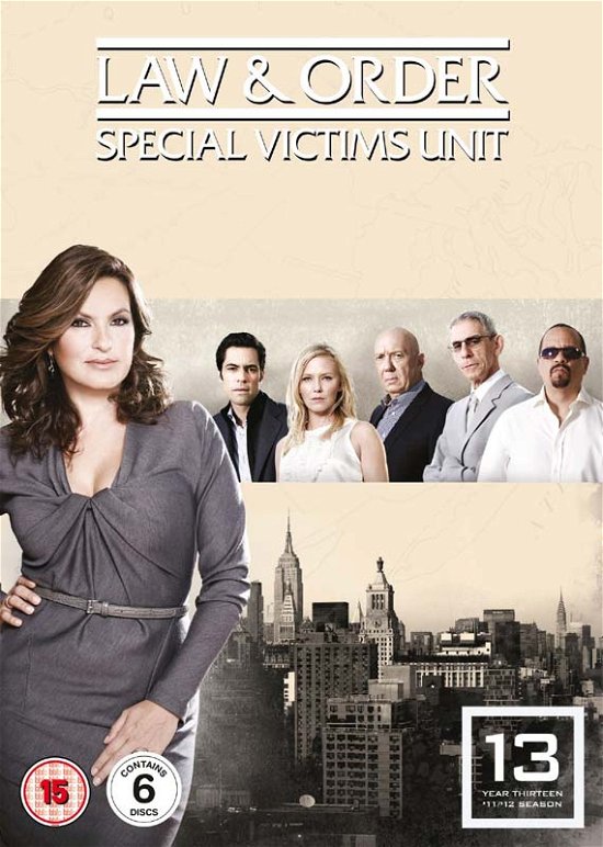 Cover for Law and Order  Special Victims Unit S13 (DVD)