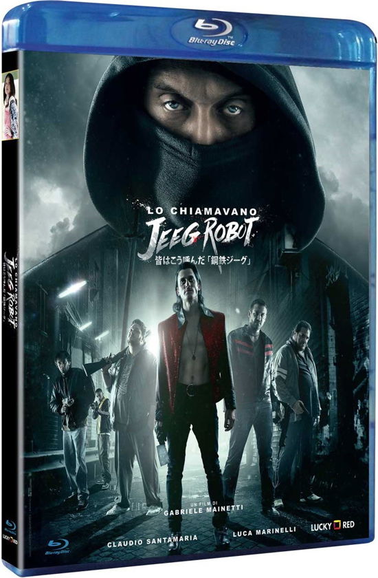 Cover for Luca Marinelli,ilenia Pastorelli,claudio Santamaria · Lo Chiamavano Jeeg Robot (Blu-Ray) (2016)