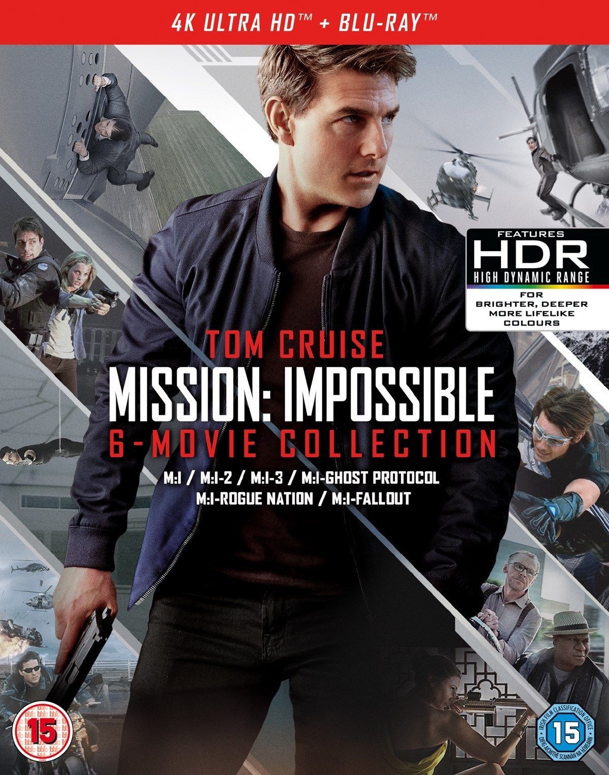 Mission Impossible The 6Movie Collection 4K Ultra HD 4KUHD Bluray