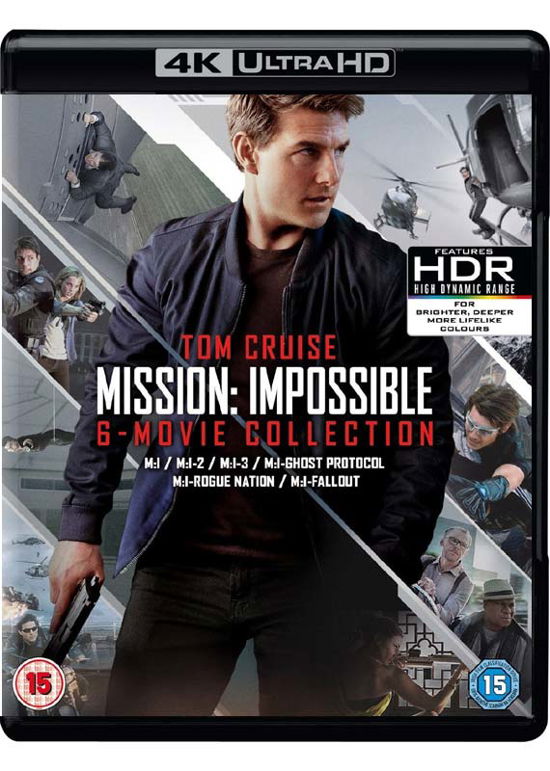 Mission Impossible 1-6 Movie Collection - Brad Bird - Film - PARAMOUNT HOME ENTERTAINMENT - 5053083171957 - 3. desember 2018