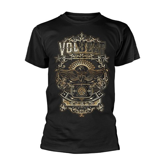 Cover for Volbeat · Old Letters (T-shirt) [size M] [Black edition] (2019)