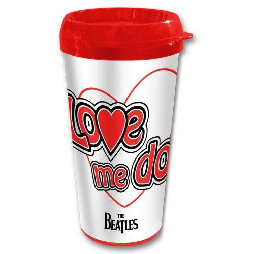 Beatles (The): Love Me Do (Tazza Da Viaggio) - Beatles The - Produtos - Ambrosiana - 5055295323957 - 24 de junho de 2013