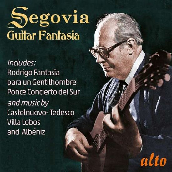 Cover for Andres Segovia · Andres Segovia: Guitar Fantasia: Rodrigo (CD) (2018)