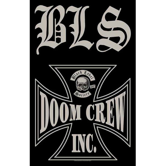 Cover for Black Label Society · Black Label Society Textile Poster: Doom Crew (Plakat) (2023)