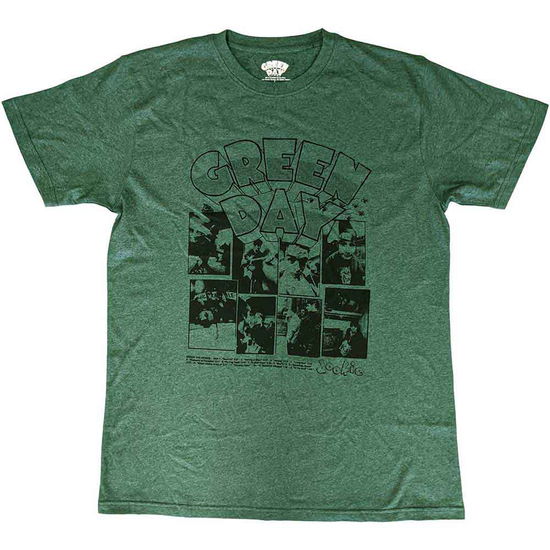 Green Day Unisex T-Shirt: Dookie Frames - Green Day - Marchandise -  - 5056561070957 - 