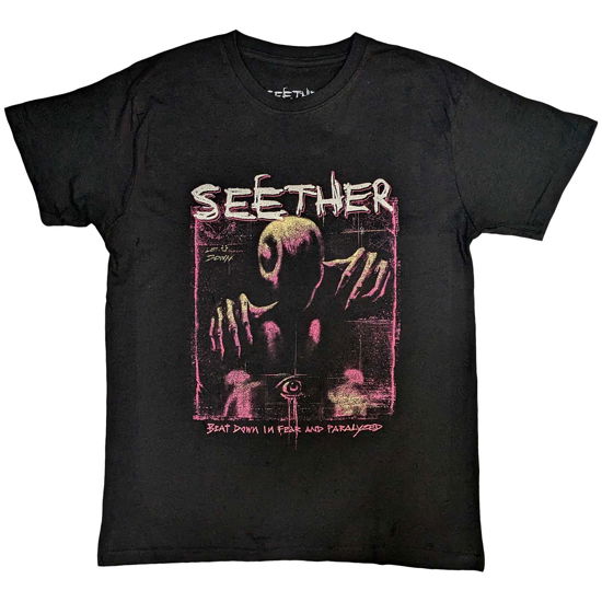 Seether Unisex T-Shirt: Beat Down - Seether - Marchandise -  - 5056737204957 - 