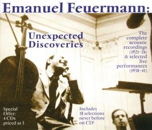 Cover for Emanuel Feuermann · Unexpected Discoveries (CD) (2012)