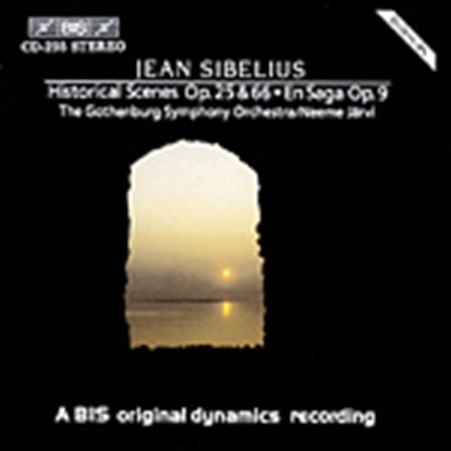 Historical Scenes I & II - Sibelius - Musikk - BIS - 7318590002957 - 26. oktober 1992