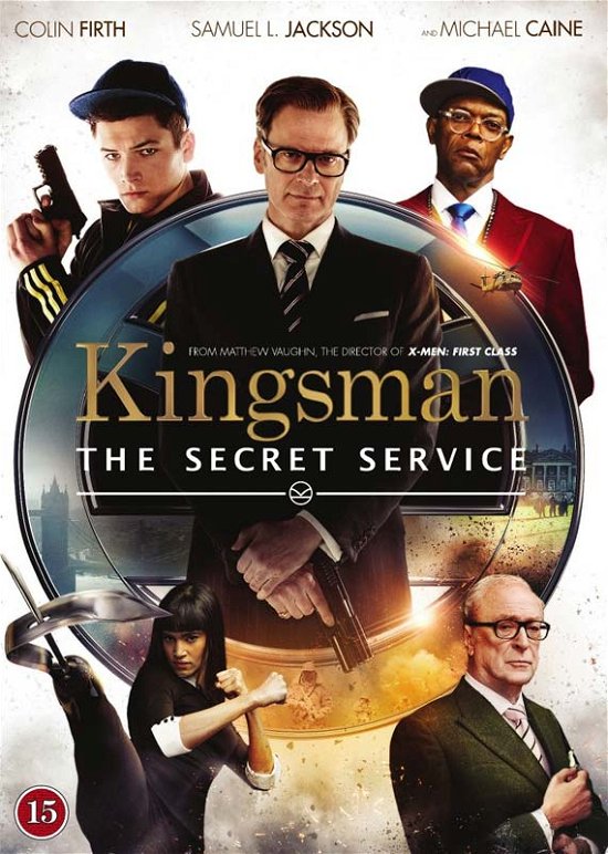 Kingsman: The Secret Service - Colin Firth, Samuel L. Jackson & Michael Caine - Elokuva -  - 7340112720957 - torstai 2. heinäkuuta 2015