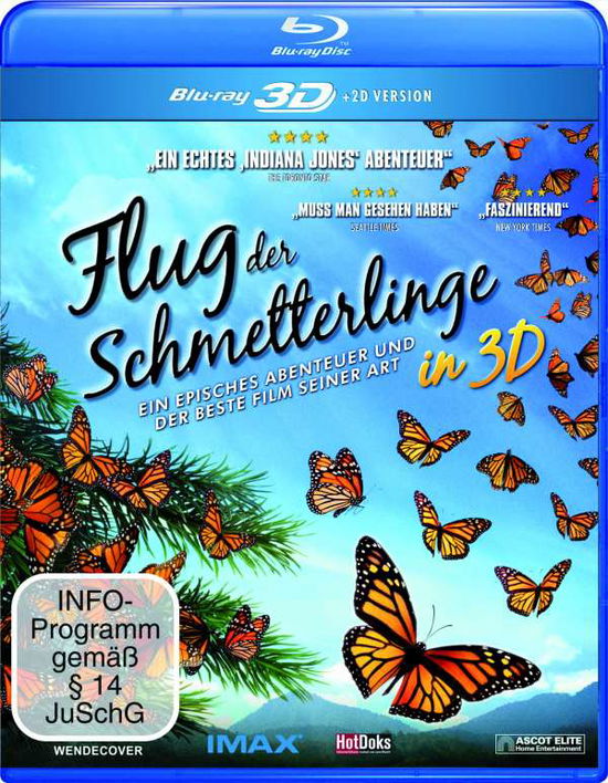 Cover for Flug Der Schmetterlinge 3D (Blu-ray) (2015)