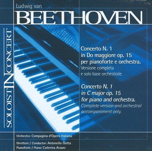 Cover for Beethoven Ludwig Van · C+ Concert # 1 Opus 15 for P (CD/BOK) (2000)